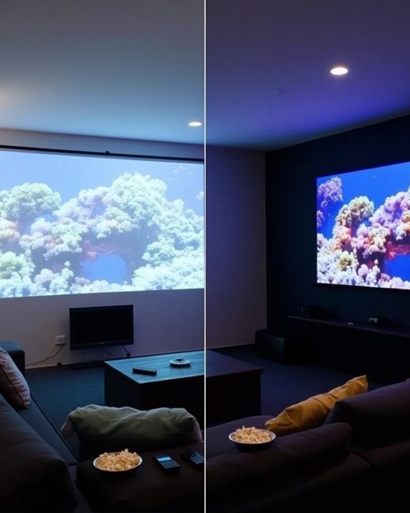 projectors versus tvs