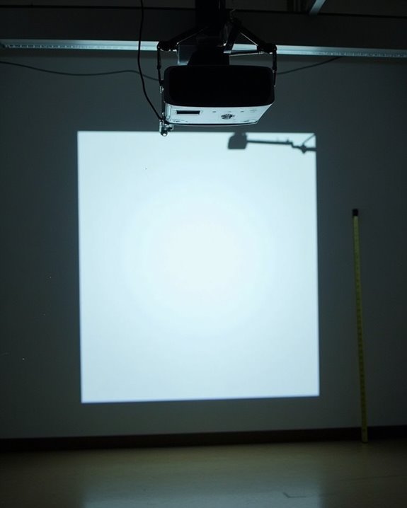 proper projector setup practices