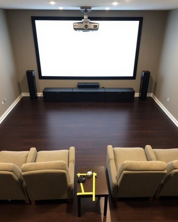 room layout and acoustics