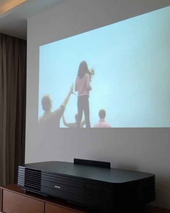 short throw projector technology
