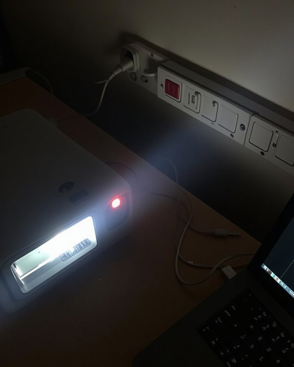 stable power supply ensures connectivity