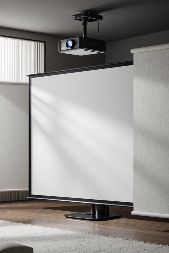 top 4k projector screens