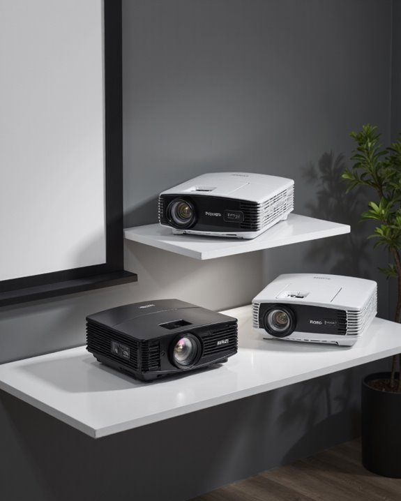top 4k short throw projectors