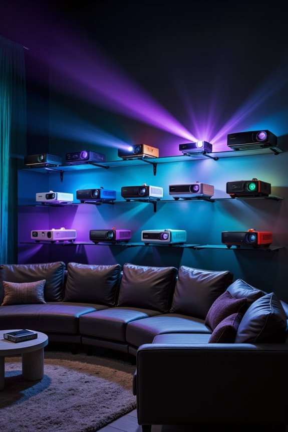 top home cinema projectors