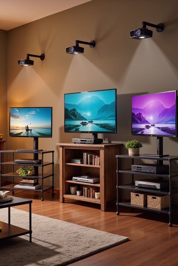 top projector tv stands