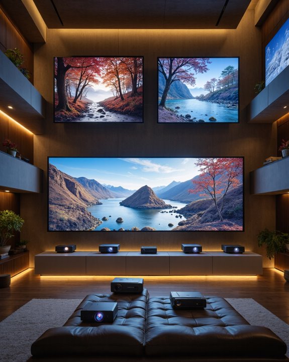 top projectors and screens
