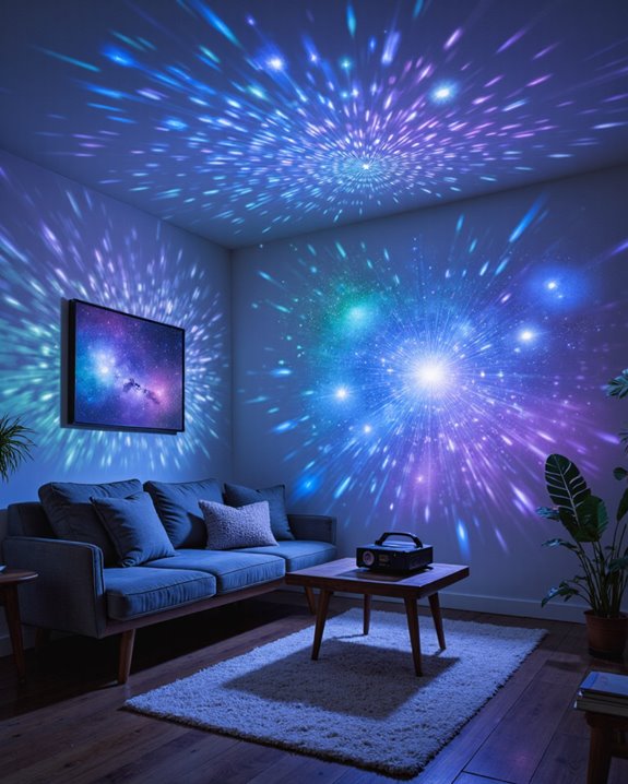 transform home with galaxy lights