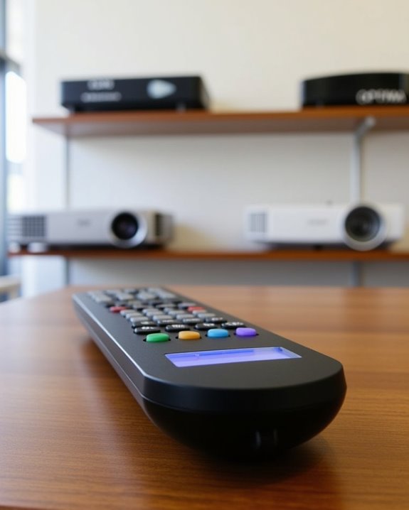 universal remote projector code compatibility