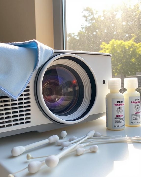 use gentle specialized cleaners