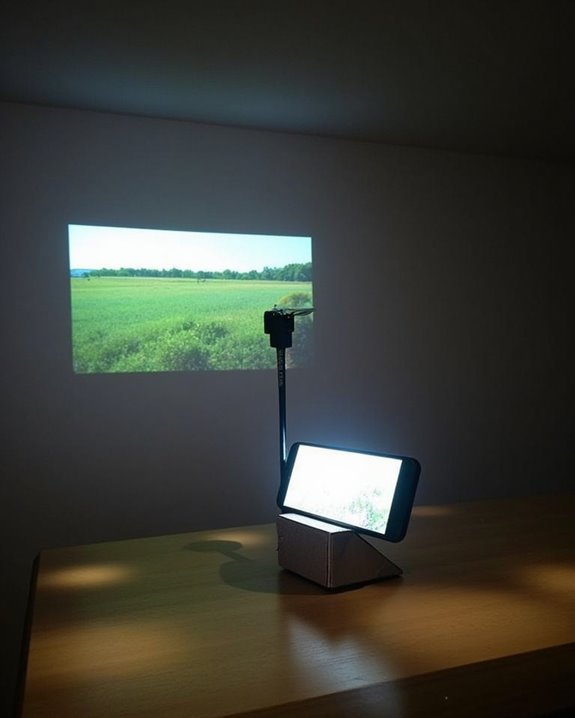 use phone as tv projector