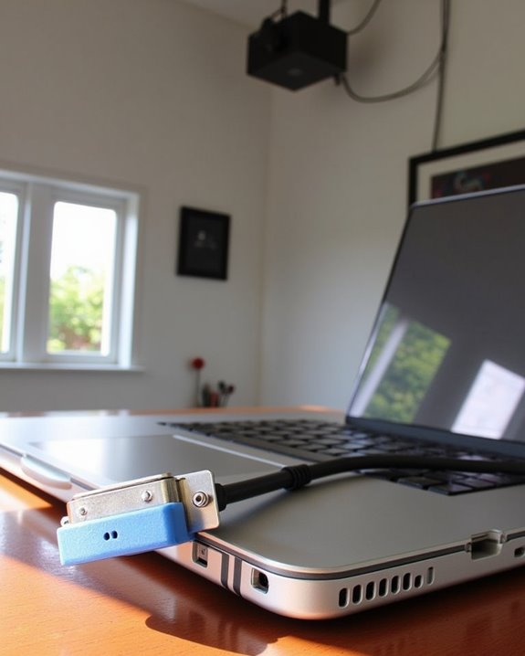 vga connection compatibility secure