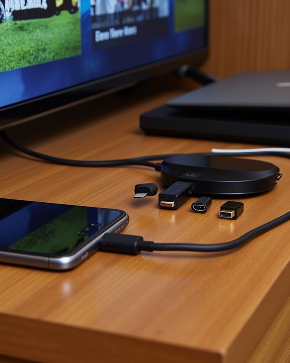 wired high quality projection connection