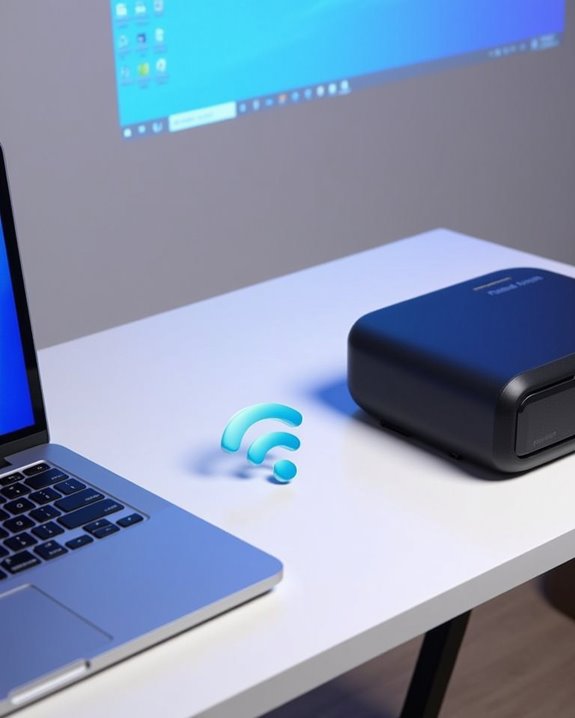 wireless device connection options