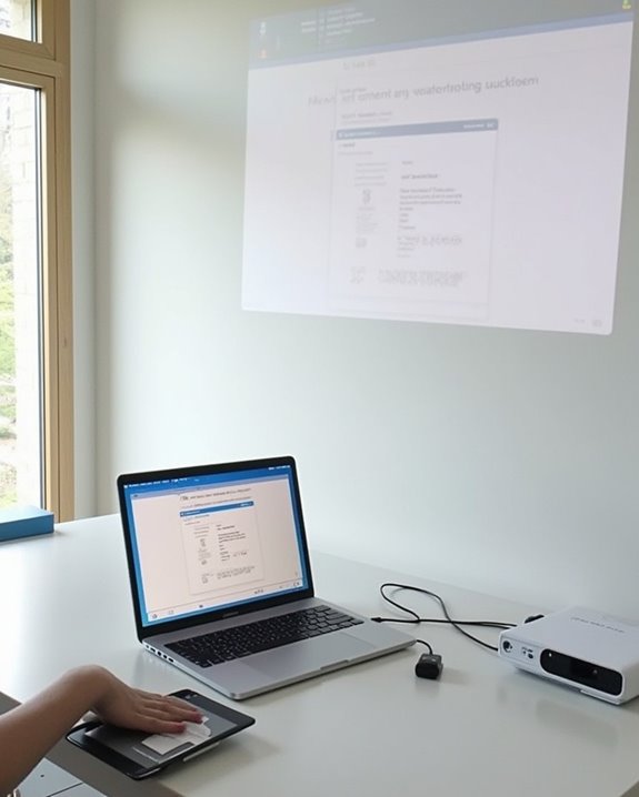 wireless mac projector setup