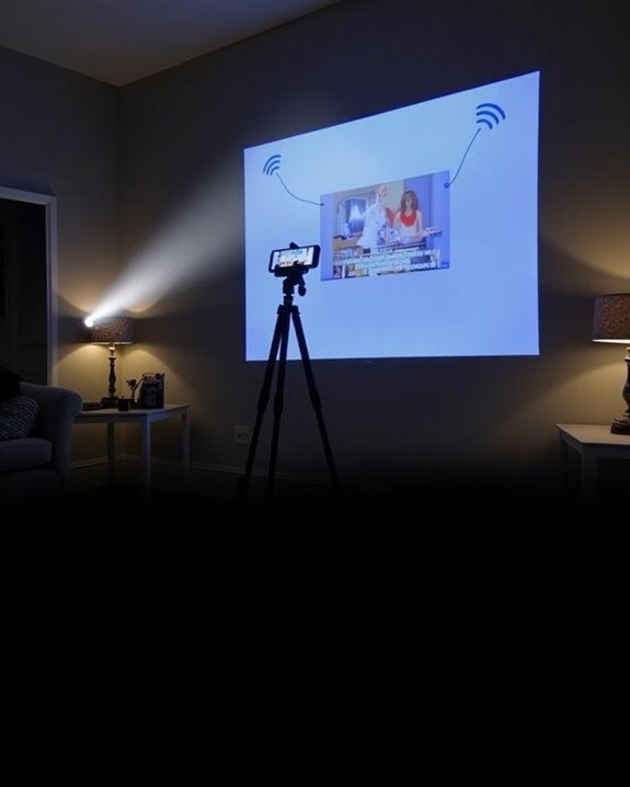 wireless projection connection options
