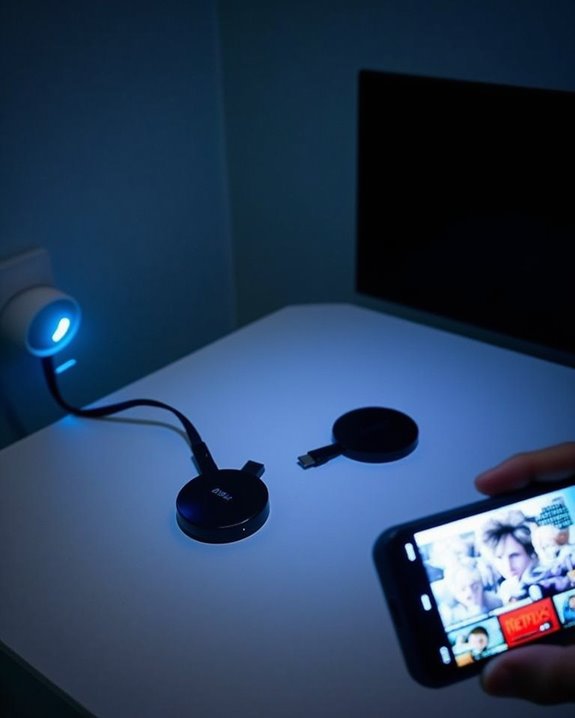 wireless streaming with chromecast
